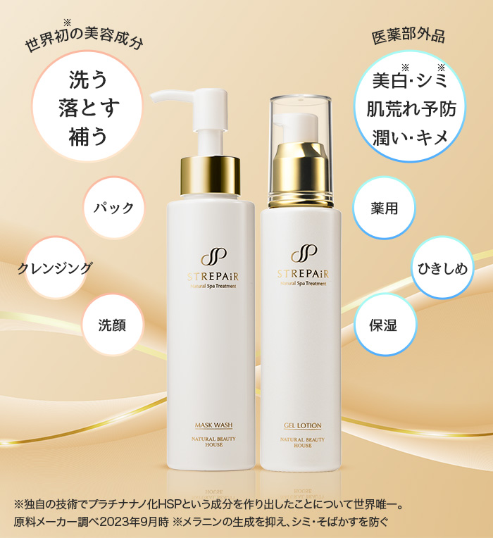 ストレピア基本2点